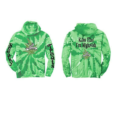 Kiss Me! I'm Highrish Hoodie