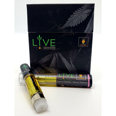 THC (1g) Live Cartridges (500MG)